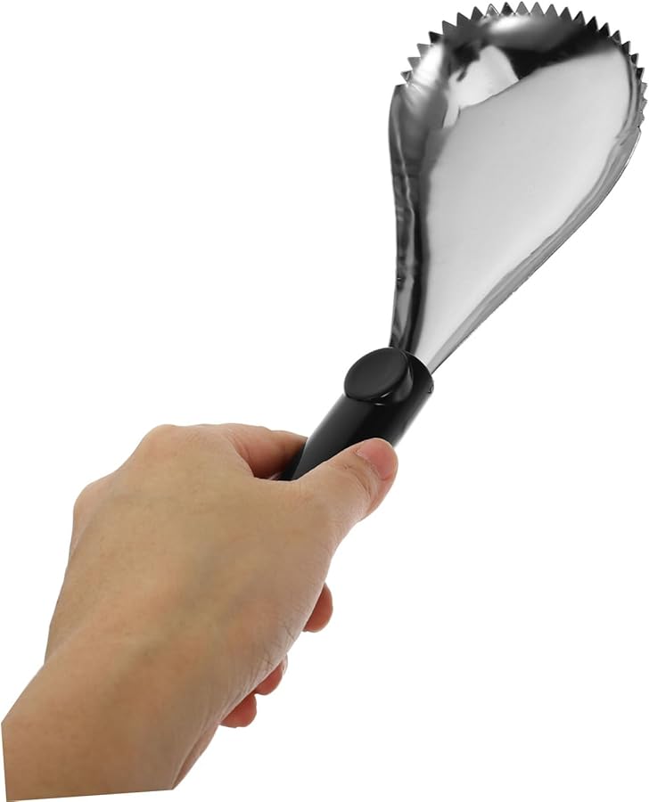 GLEAVI 2 حزمة أداة تقطيع لب اليقطين ومغرفة اللب أداة مطبخ مريحة لتحضير الآيس كريم والطعام - Image 3